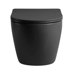 Seinä-WC-istuin Interia Pacho Rimless, soft-close -kannella, eri värejä