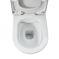 Seinä-WC-istuin Lavabo File 2.0, huuhtelukaulukseton, valkoinen