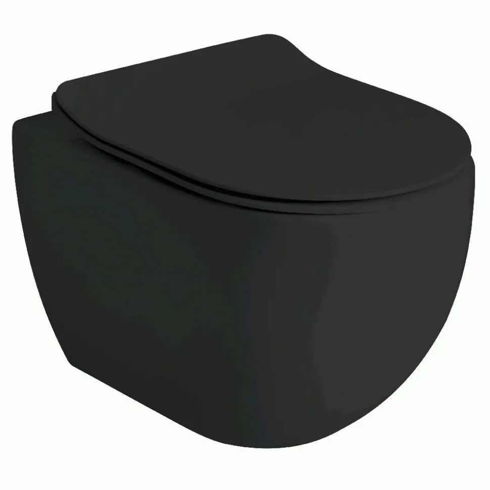 Seinä-WC-istuin Lavabo Glomp Mini, huuhtelukaulukseton, matta, eri värejä