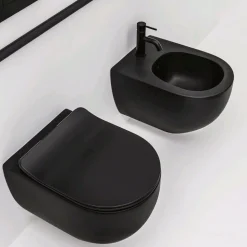 Seinä-WC-istuin Lavabo Glomp Mini, huuhtelukaulukseton, matta, eri värejä