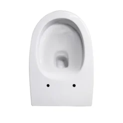 Seinä WC-paketti Bathlife Spola, täydellinen, musta painike