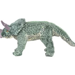 Seisova leludinosaurus Triceratops XXL plyysi vihreä