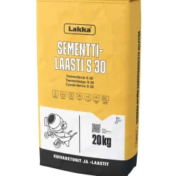 Sementtilaasti Lakka S 30, 20kg