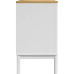 Senkki FLORO valkoinen 114x43x74 cm täysi mänty (74024)