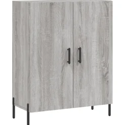 Senkki harmaa Sonoma 69,5x34x90 cm tekninen puu (27738)