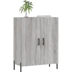 Senkki harmaa Sonoma 69,5x34x90 cm tekninen puu (27738)
