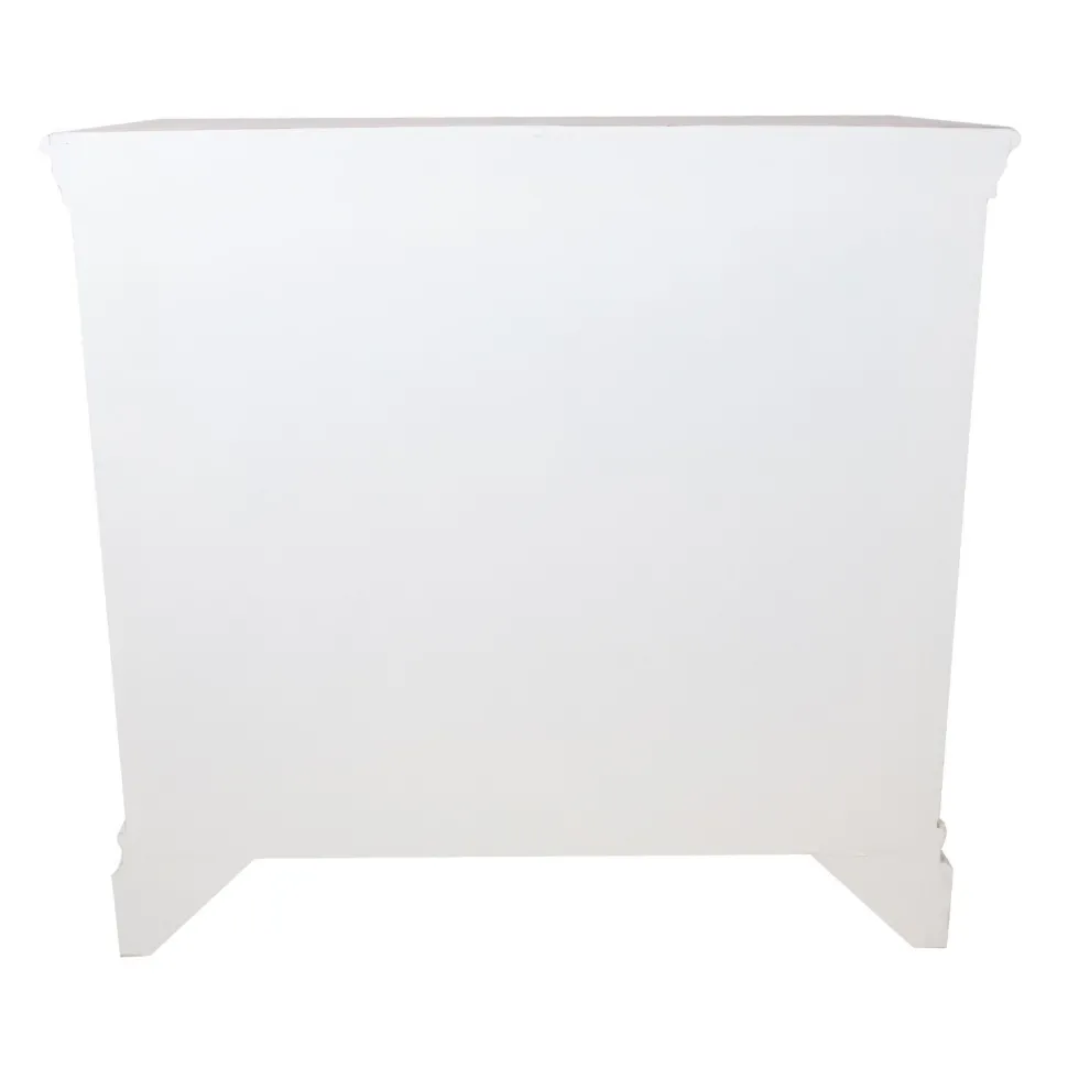 Senkki Home4You Samira 85x39x82cm, antiikkivalkoinen