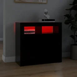 Senkki LED-valoilla, eri kokoja ja värejä