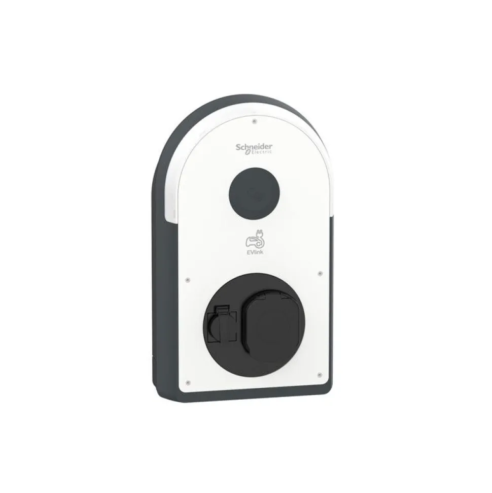 Sähköauton latausasema Schneider Electric EVlink Pro AC, Type2, 22kW(3x32A), MID, TF-pistorasia