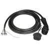 Sähköauton latauskaapeli ABB Terra AC, Type2, 3-vaihe, 32A, 5m kaapeli, varaosa Terra AC W22-G5-R-C-0 sekä Terra AC W22-G5-RD-MC-0 latausasemiin