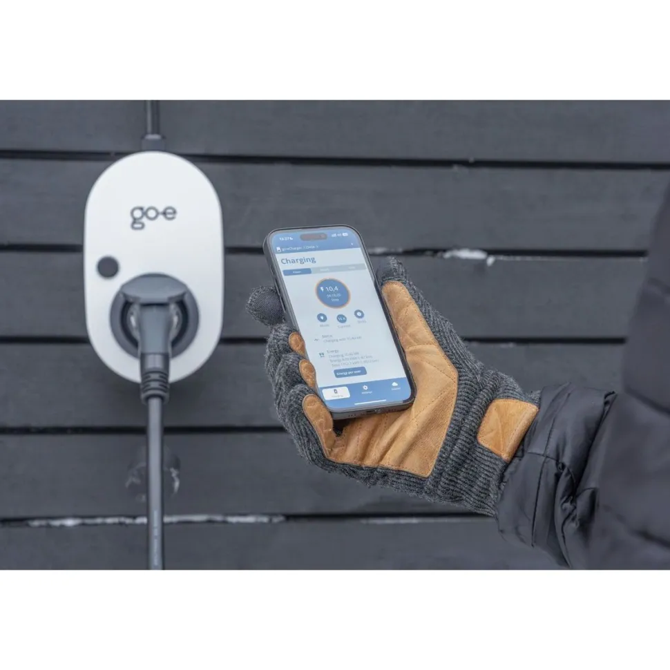Sähköauton latauslaite go-e Charger Gemini Flex 2.0, Type2, 3-vaihe, 16A, 11kW, ei kaapelia, wifi, eSIM