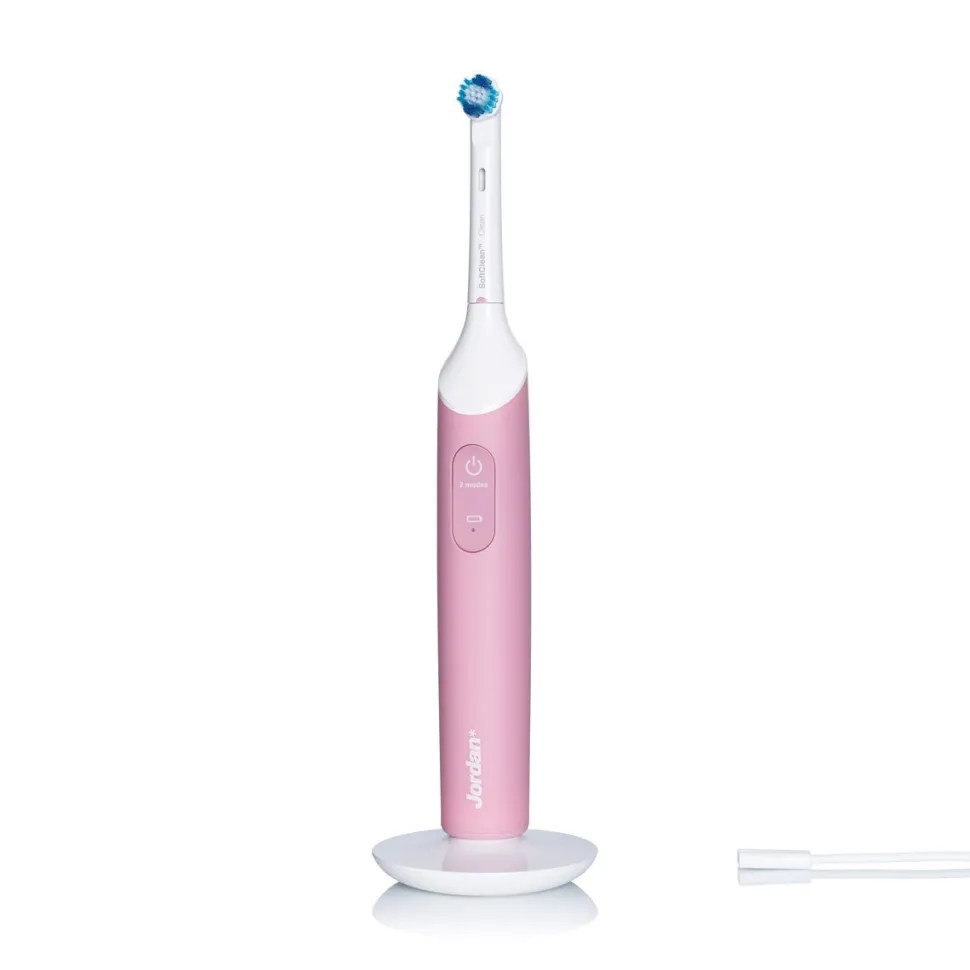 Sähköhammasharja Jordan powered by Wilfa Clean Smile Plus vaaleanpunainen