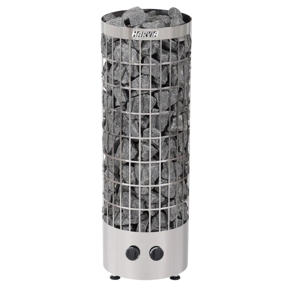 Sähkökiuas Harvia Cilindro PC90 9 kW 8-14 m³ kiinteä ohjaus