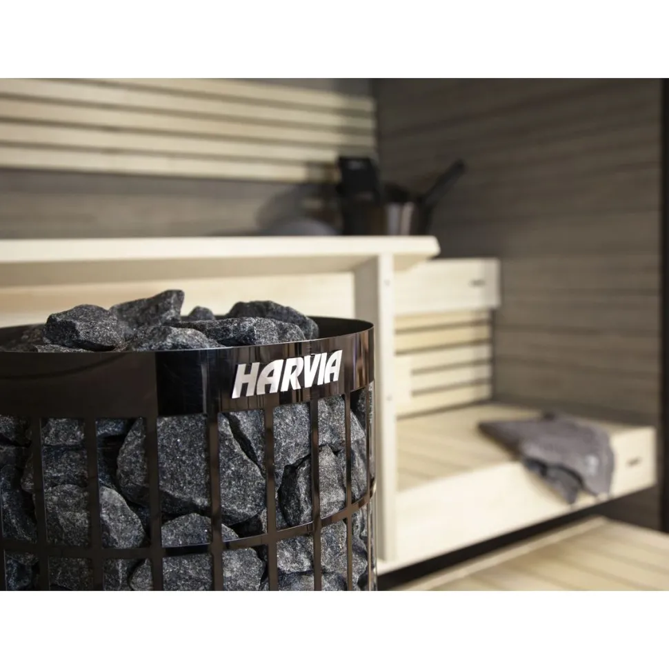 Sähkökiuas Harvia Cilindro Xenio PC90XE Black Steel 9 kW 8-14 m³ erillinen ohjaus