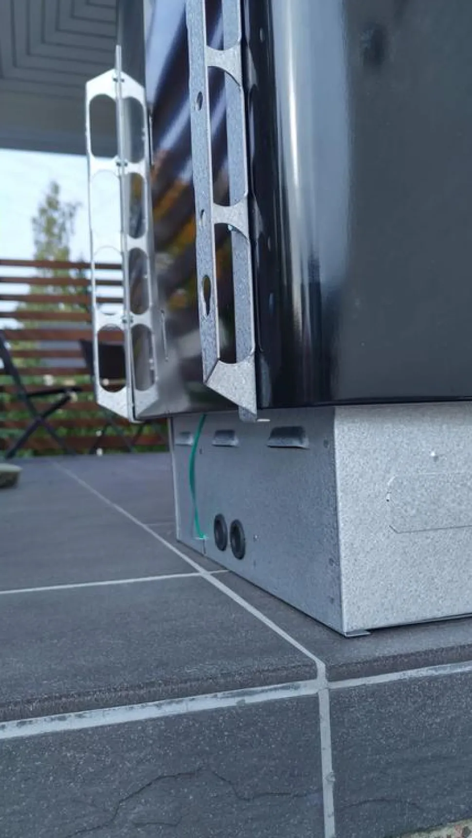 Sähkökiuas Harvia Sähkäri KIP80 8 kW 7-12 m³ kiinteä ohjaus musta