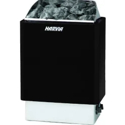 Sähkökiuas Harvia Sähkäri KIP60 6 kW 5-8 m³ kiinteä ohjaus musta