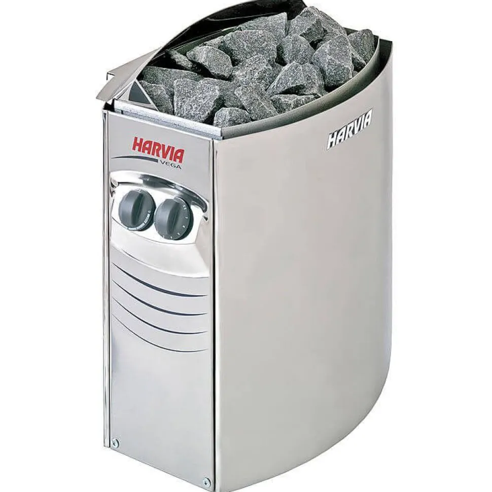 Sähkökiuas Harvia Vega BC60 6 kW 5-8 m³ kiinteä ohjaus
