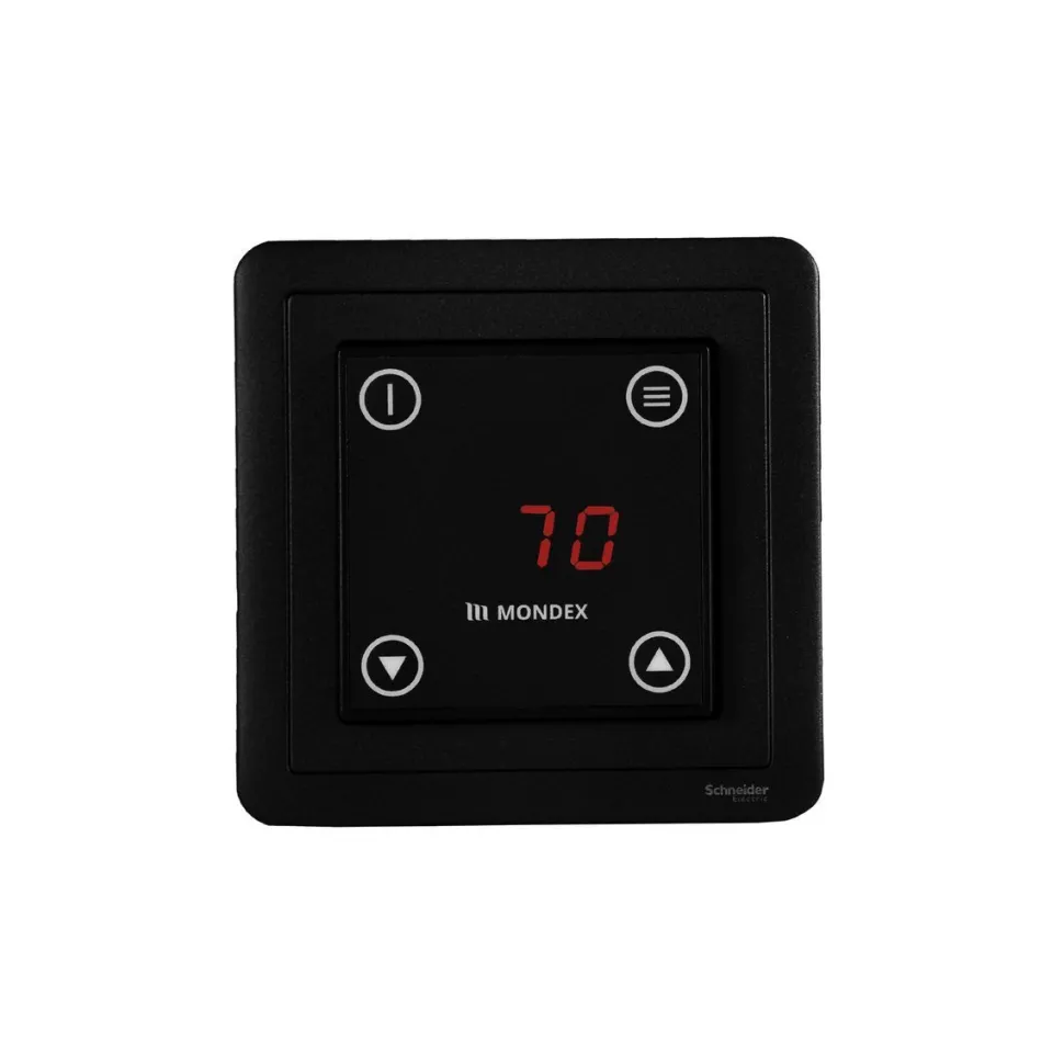 Sähkökiuas Mondex Hiisi E2 9 kW 7-13 m³ erillinen ohjaus