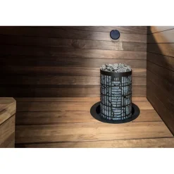 Sähkökiuas Mondex Tahko M 9,0 kW 8-15 m³ kiinteä ohjaus musta