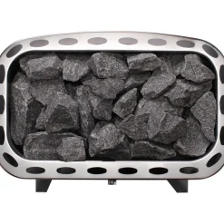 Sähkökiuas Narvi NM 900 9,0 kW 9-15 m³ kiinteä ohjaus musta