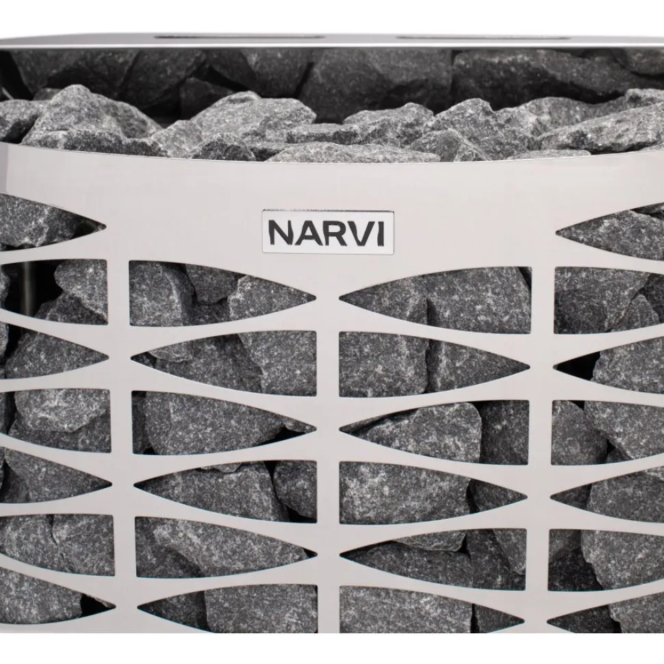 Sähkökiuas Narvi NS 9 kW 8-14 m³ kiinteä ohjaus eri värejä