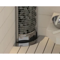 Sähkökiuas SAWO Tower Corner Ni2 6 kW 5-8 m³ erillinen ohjaus