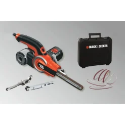 Sähköviila Black+Decker Powerfile KA902EK 400 W + laukku + tarvikkeita