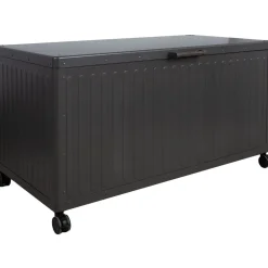 Säilytyslaatikko Home4You Mirador, 142x72x80cm, tummanharmaa