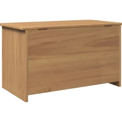Säilytyslaatikko kannella Panama 79x42x46 cm täysi mänty (16387)