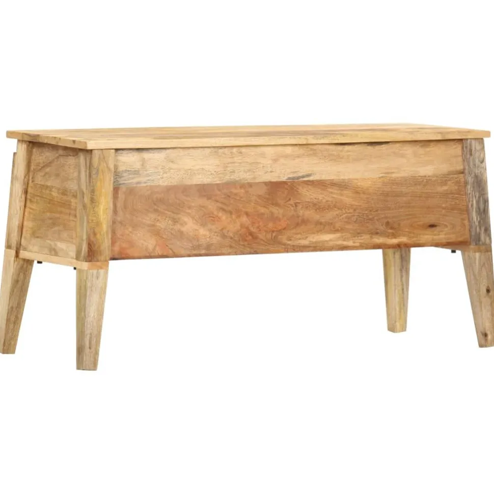 Säilytyslaatikko 99x35x48 cm mangopuu