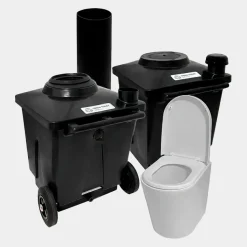 Sisäkuivakäymälä Pikkuvihreä Green Toilet Lux posliini-istuimella