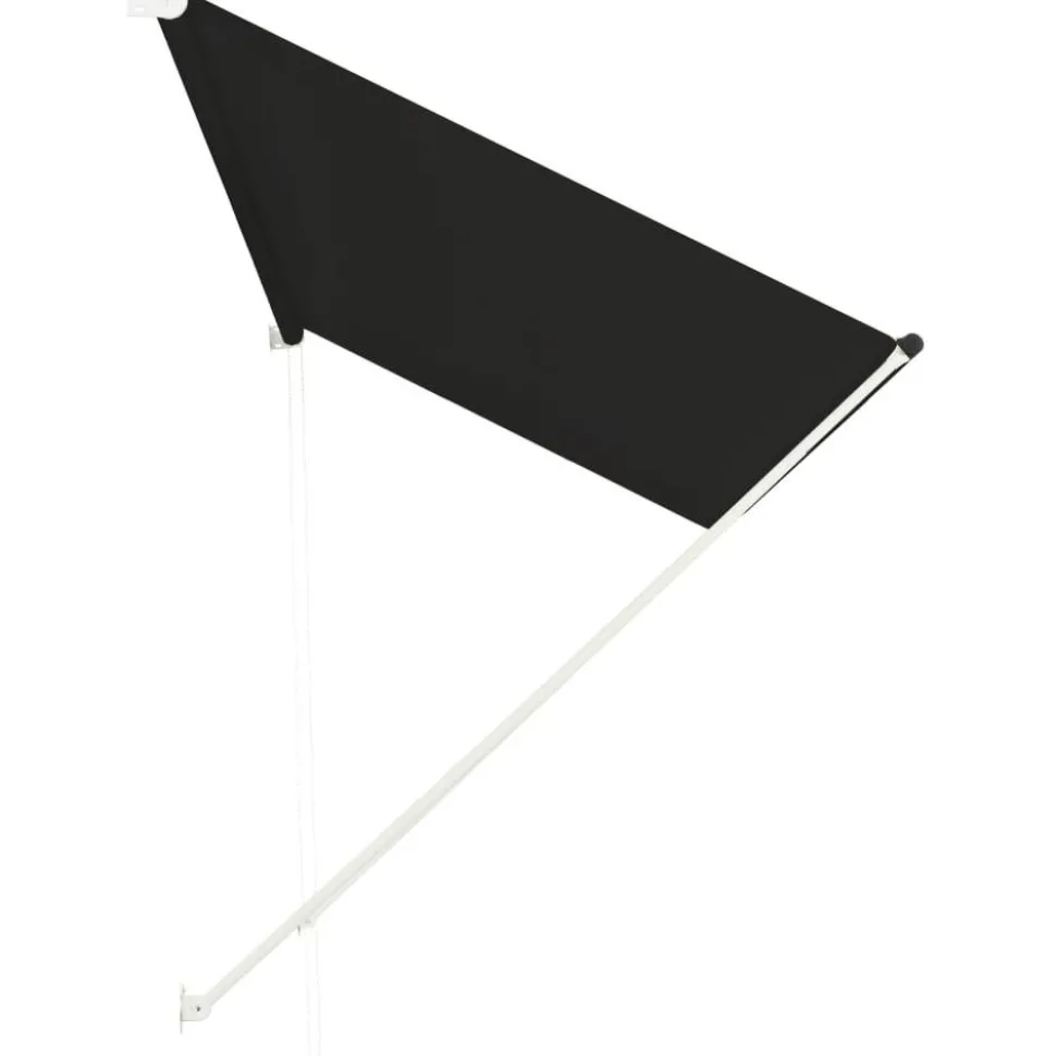 Sisäänkelattava markiisi 300x150 cm antrasiitti