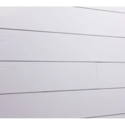 Sisustuspaneeli Aure Riihi STS PN 15x120x2500mm harjattu puhtaan valkoinen