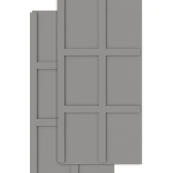 Sisustuspaneeli Lundbergs Herrgård 11x600x1220mm HDF 2kpl/pkt, eri värejä