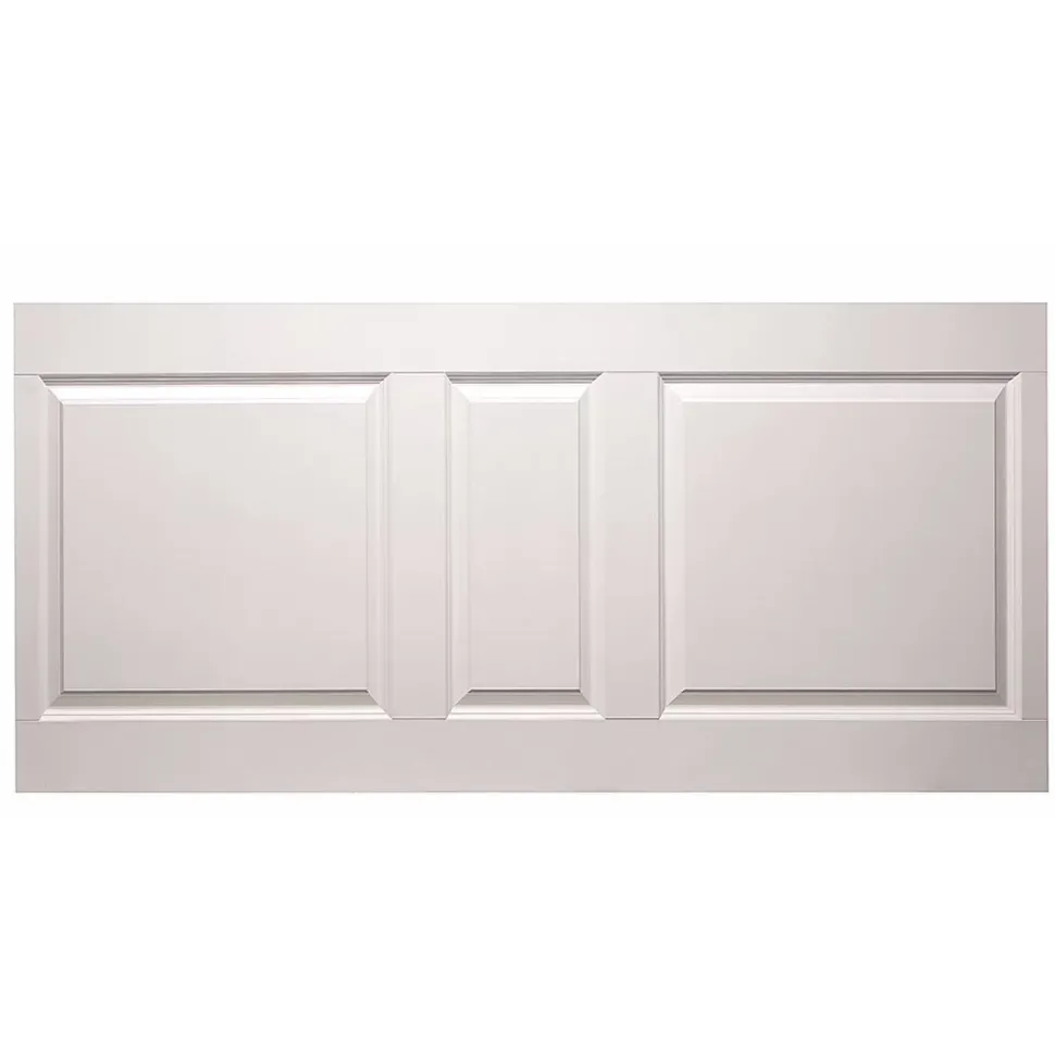 Sisustuspaneeli Lundbergs Solliden 11x837x1845mm HDF valkoinen