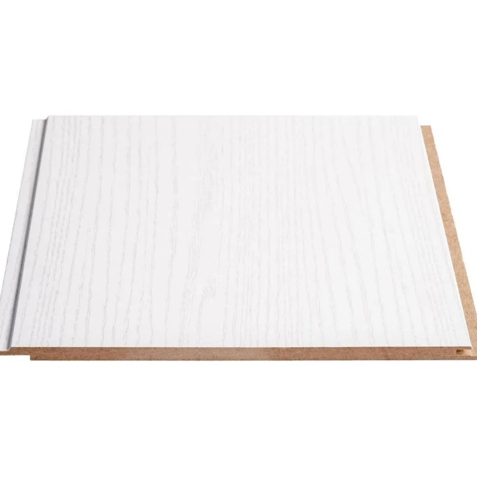 Sisustuspaneeli Maler Smart STP-0 8x195x2070mm MDF ympäripontattu lumipaju