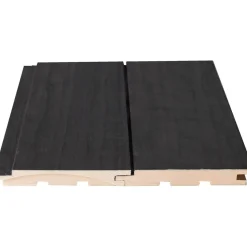 Sisustus-/saunapaneeli Siparila Kuulas Kaamos 15x120x3000 mm haapa STS kuultava musta