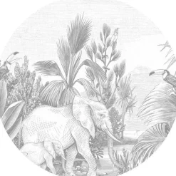Sisustustarra Esta Forest Friends 159086, Ø140cm