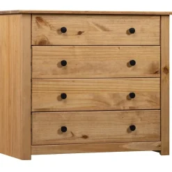 Sivukaappi 80x40x73 cm mänty panama-sarja