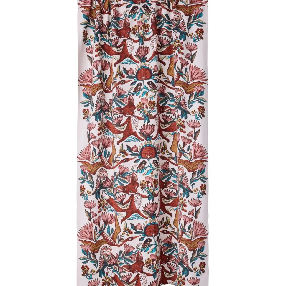 Sivuverho Vallila Fabula, 140x240cm, monivärinen