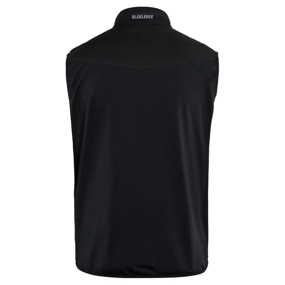 Softshell-liivi Blåkläder 3850 musta/tummanharmaa