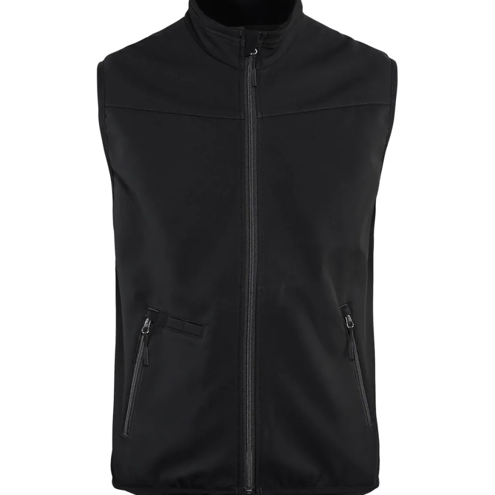 Softshell-liivi Blåkläder 3850 musta/tummanharmaa