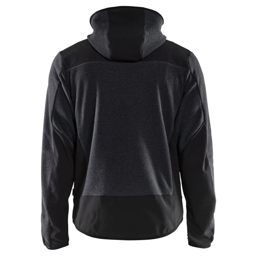 Softshell-takki Blåkläder 5940 tummanharmaa/musta
