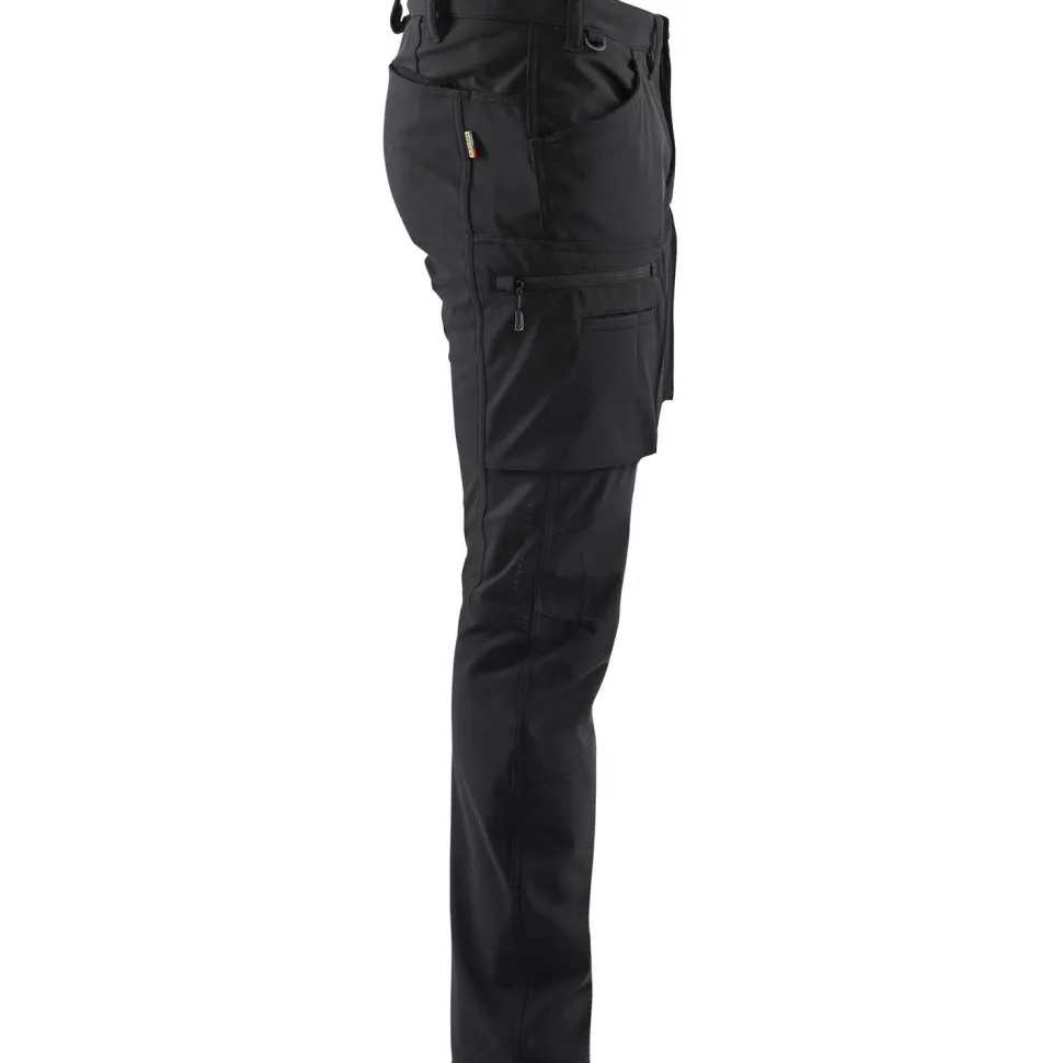 Softshell-talvihousut Blåkläder 1477 musta