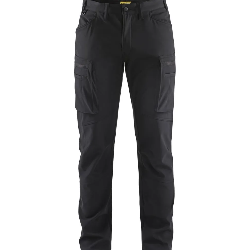 Softshell-talvihousut Blåkläder 1477 musta