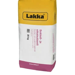 Sokkeli- ja oikaisulaasti Lakka, 20kg