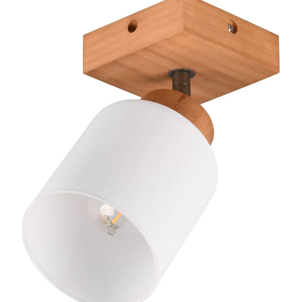 Spottivalaisin Trio Assam E14 puu/valkoinen