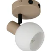 Spottivalaisin Trio Boba 1-osainen E14 lämmin beige
