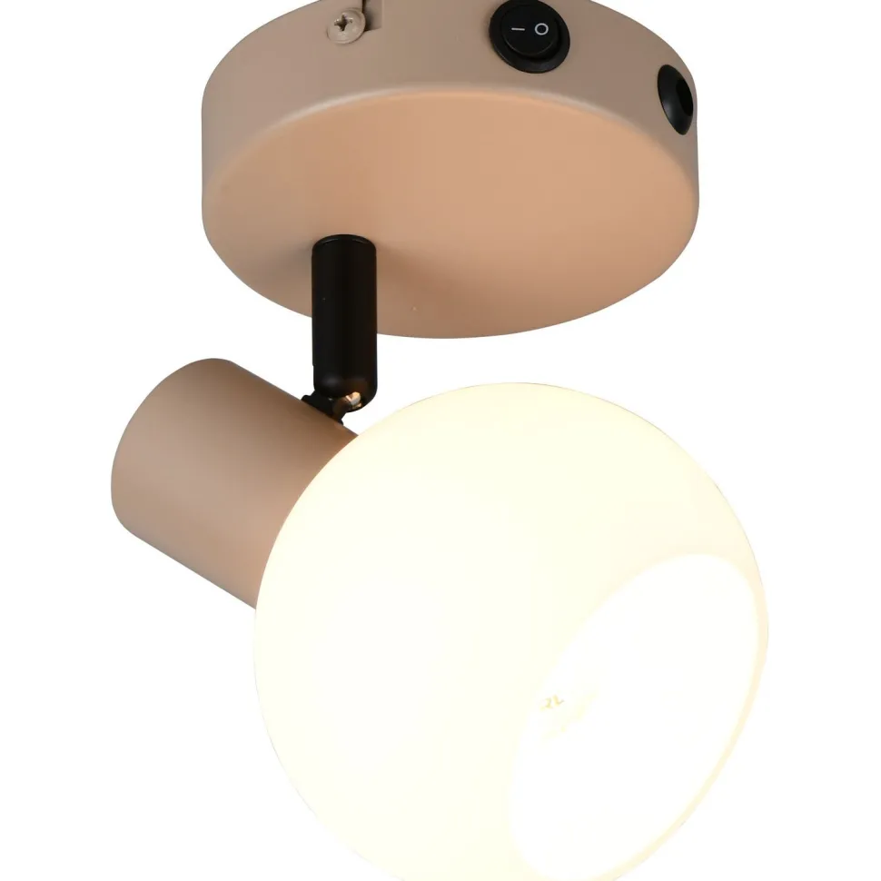 Spottivalaisin Trio Boba 1-osainen E14 lämmin beige