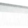 String-verhot 2 kpl 100x250 cm valkoinen
